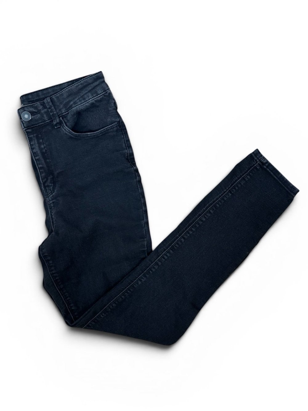 Forever 21 Black Skinny Denim Jegging Pant
